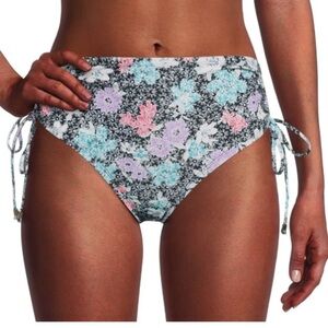 Ruched High Waisted Swimsuit Bottoms